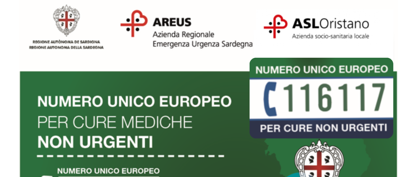 Numero Unico Europeo 116117 per le cure non urgenti